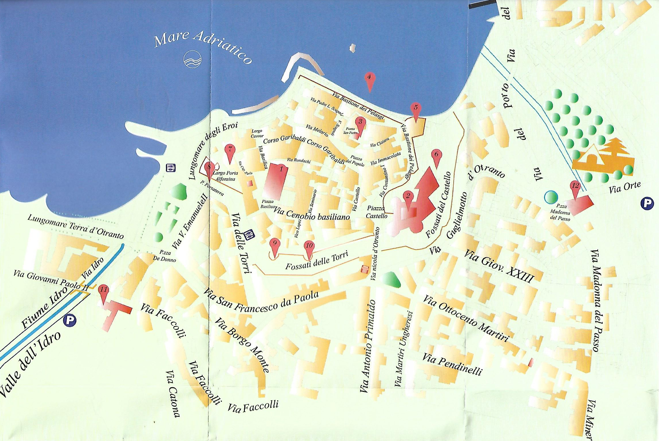 Guida cartografica di autopercorrenza
