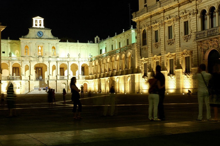 Piazza Duomo a Lecce